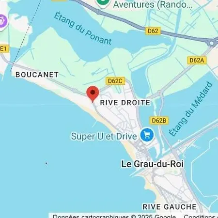 Apartment Climatise Rez De Jardin 150m Boucanet